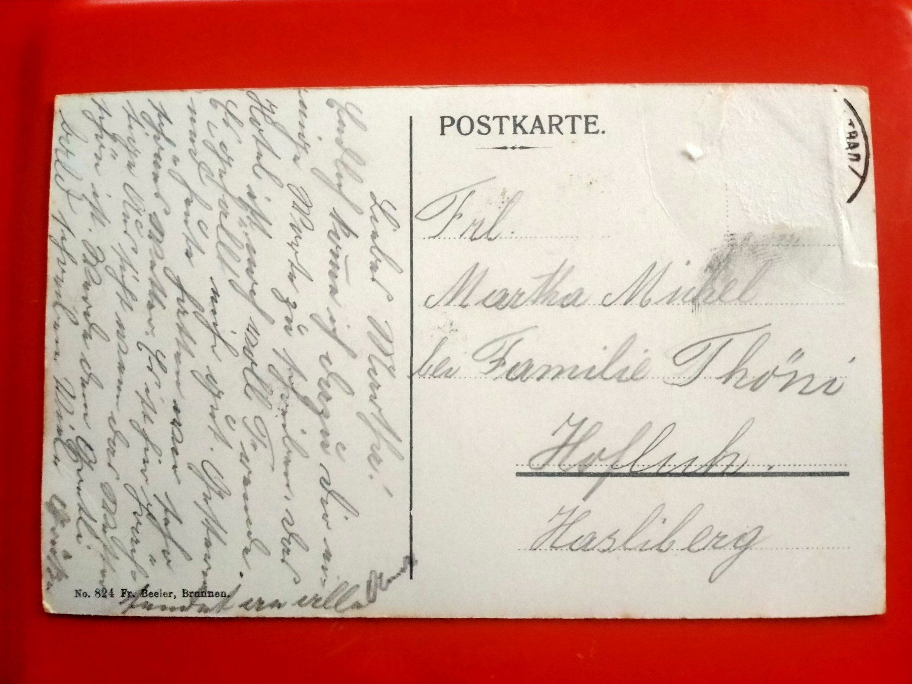 Cartes postales: AK Grand Hotel Rigi Kaltbad / Häuser – Défectueux à Küssnacht am Rigi par cartolina-1 3