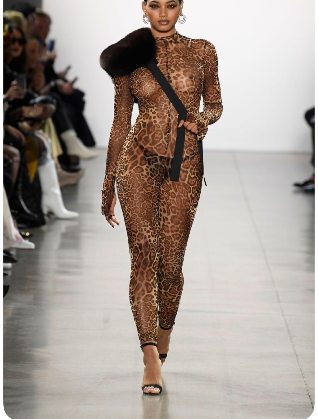 Jumpsuits: Laquan Smith, combinaison sheer – Neu (gemäss Beschreibung) aus Genève von dachaw