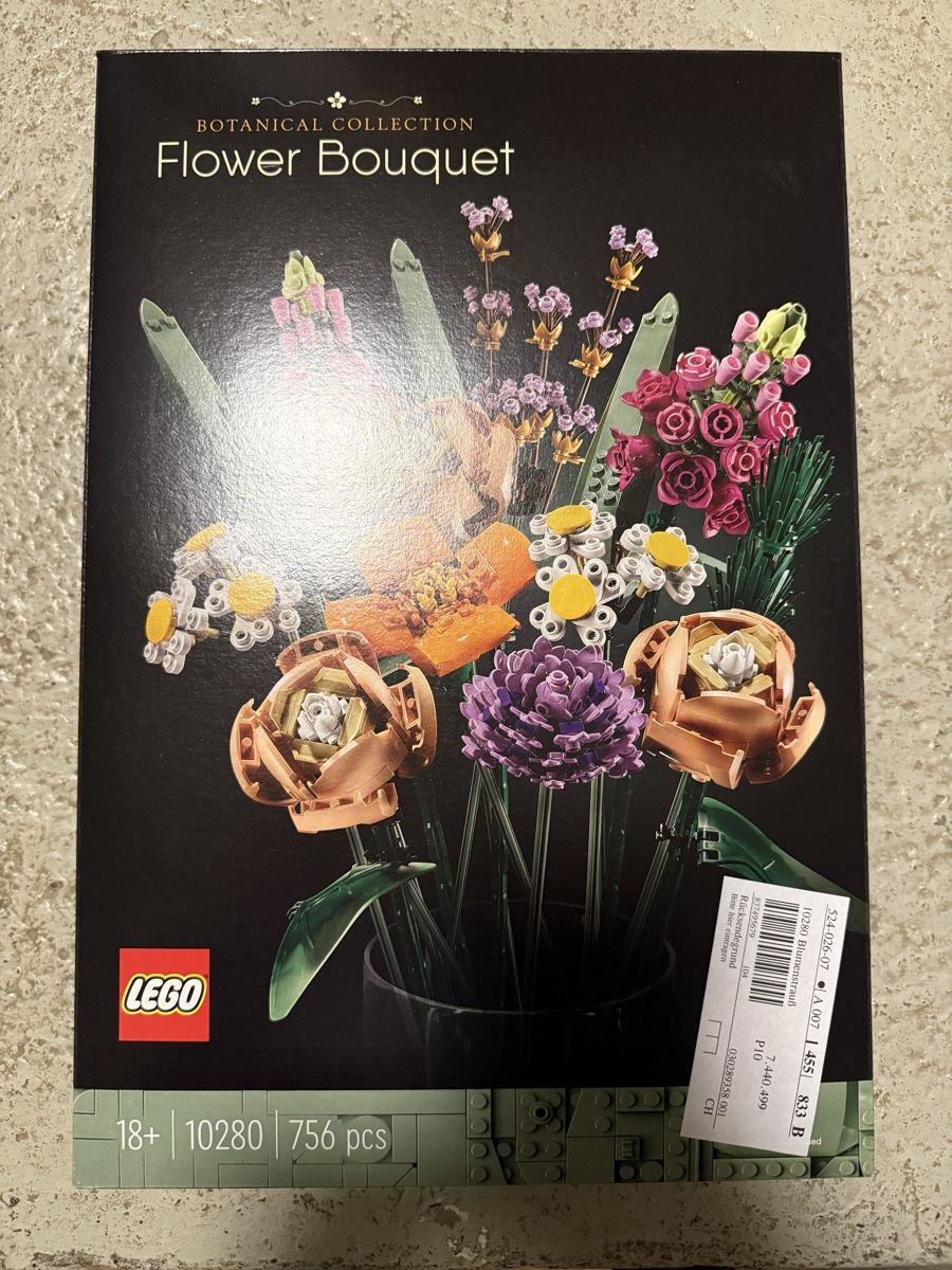 Lego Kit di costruzioni: Lego 10280 Blumenstrauss – Nuovo e nell'imballaggio originale da Goldingen venduto da Thomas.Perrin