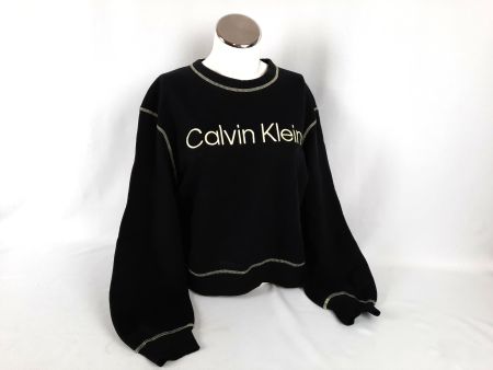 CALVIN KLEIN Sweatshirt, Grösse M, schwarz