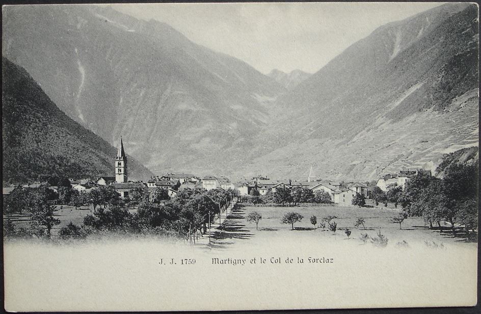 Cartoline postali: MARTIGNY et la col de la Forclaz – Nuovo (secondo la descrizione) da Jona venduto da philajona