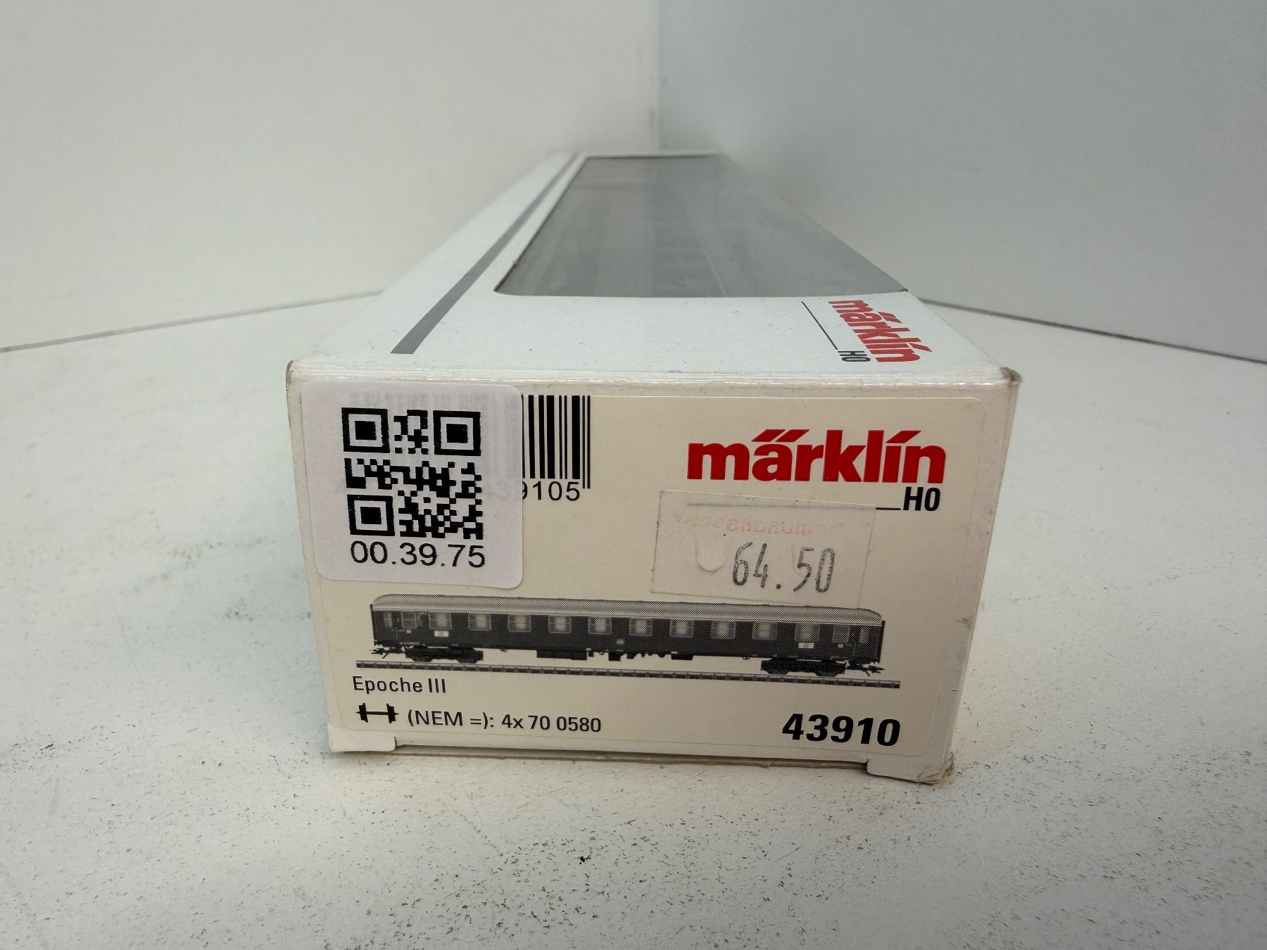 Märklin Modellini di ferrovie: Märklin 43910 Schnellzugwagen DB – Usato da Büsserach venduto da ModellbahnDepot 7