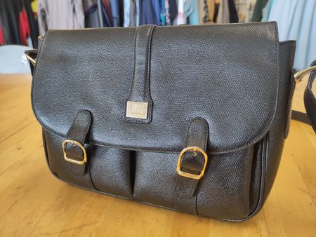 Burberrys Vintage Handtasche schwarz