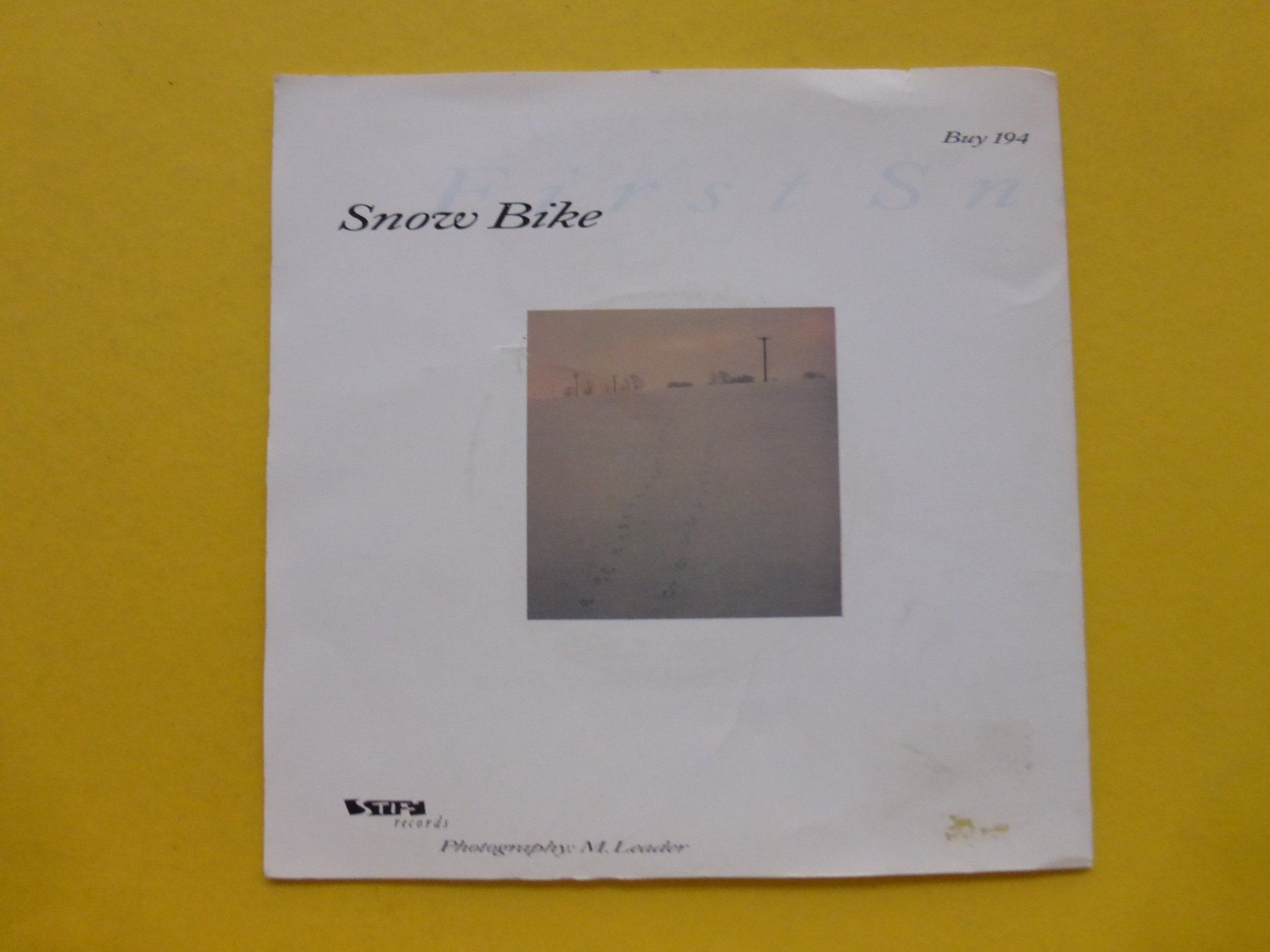 Dischi in vinile: Robert Sleigh – First Snow – Usato da Zürich venduto da Swiss57 1