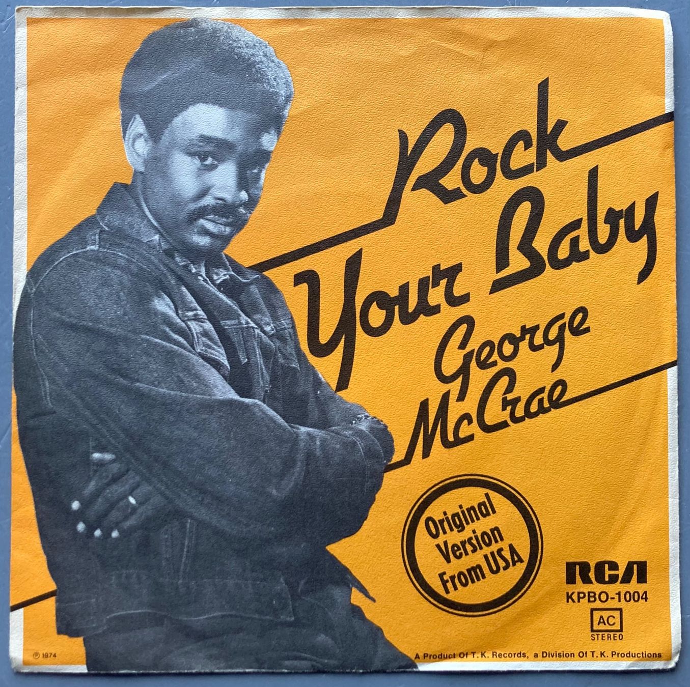 Dischi in vinile: GEORGE MCRAE - ROCK YOUR BABY – Usato da Poliez-Pittet venduto da Newtown-Records