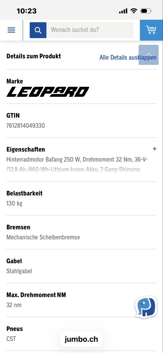 Biciclette: Leopard E-Bike City Explorer 28, 44 cm  – Nuovo e nell'imballaggio originale da Unterendingen venduto da Selma4691 6