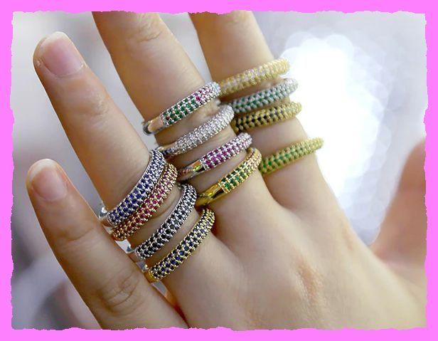 Anelli: Bezaubernder Ring mit Zirkonia / Ringgrösse verstellbar – Nuovo e nell'imballaggio originale da Oberglatt ZH venduto da Diamond-Girl 3