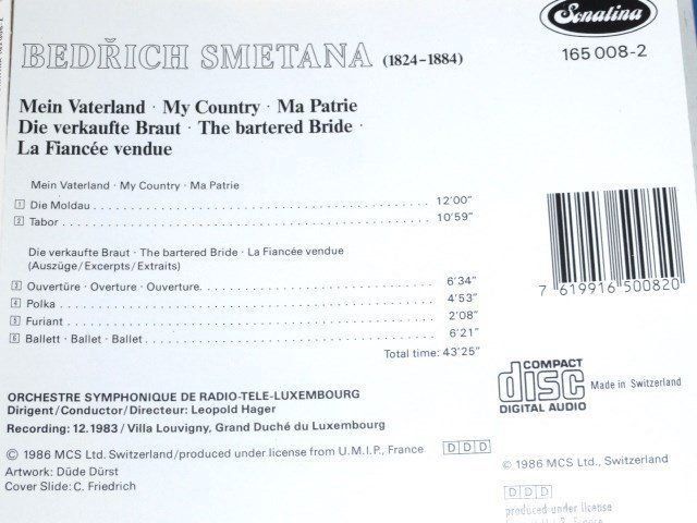 CDs: coll. 4CD's - Haydn, Smetana, Scubert, Mozart, Beethoven – Gebraucht aus Unterbäch von hiliq 4