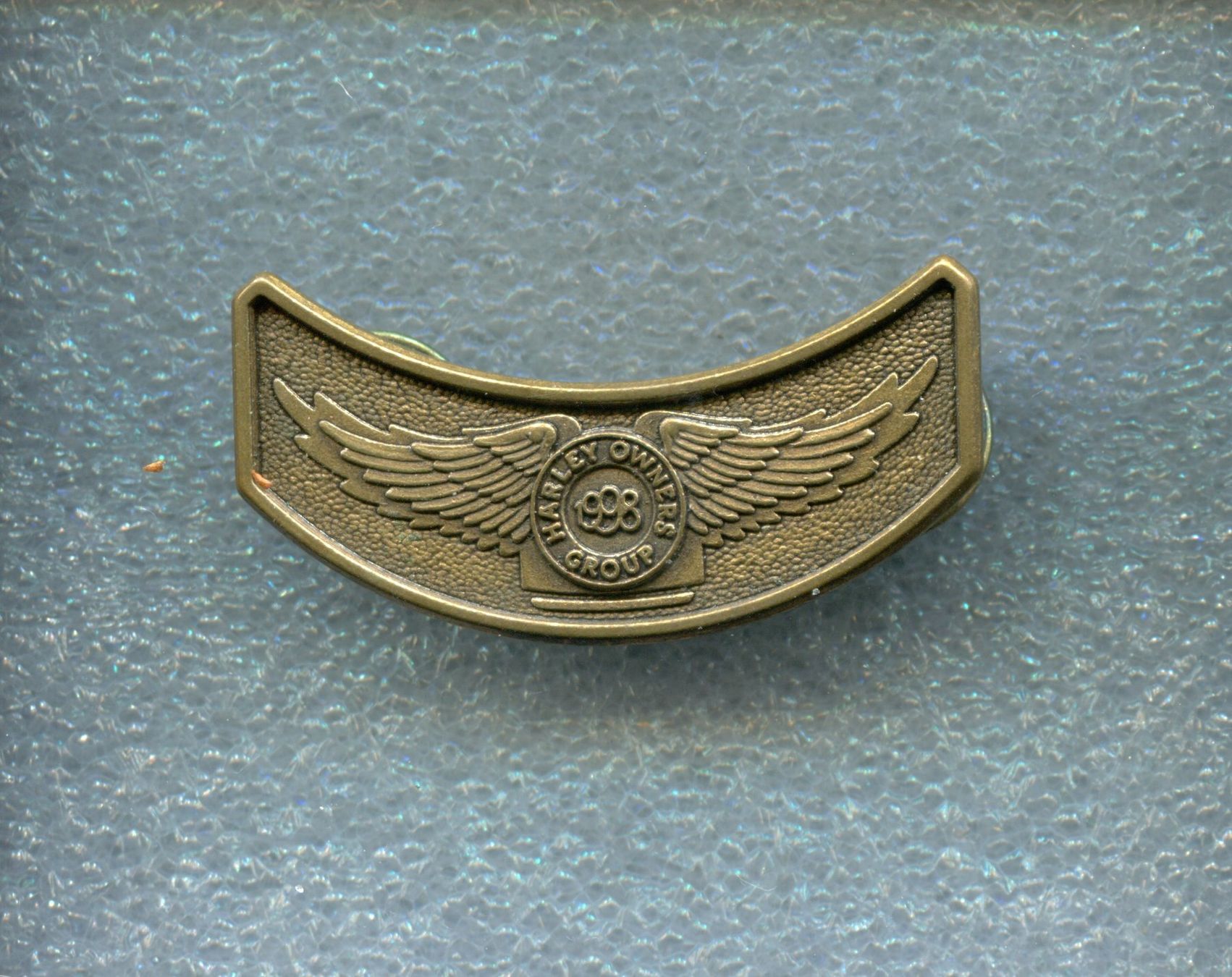 Harley-Davidson Placchette & Badge: HOG  HARLEY OWNERS GROUP  1998 – Usato da Winterthur venduto da Sammleroase