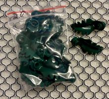 Lego 20 x Plant Plate, Round 1 x 1 with Curved, Upright 2682