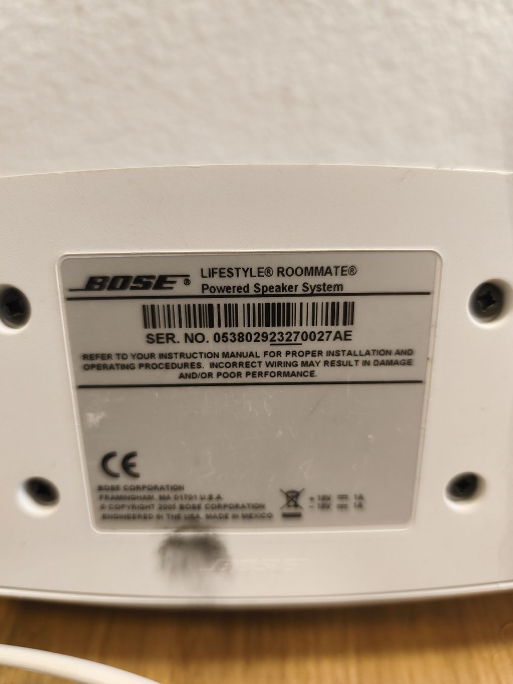 Bose Casse acustiche: Bose Lifestyle Roomate  – Usato da Hägendorf venduto da raf_j7g8 2