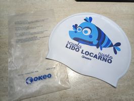 Okeo Schwimmmütze Lido Locarno, Gr. 52/54, Neu!