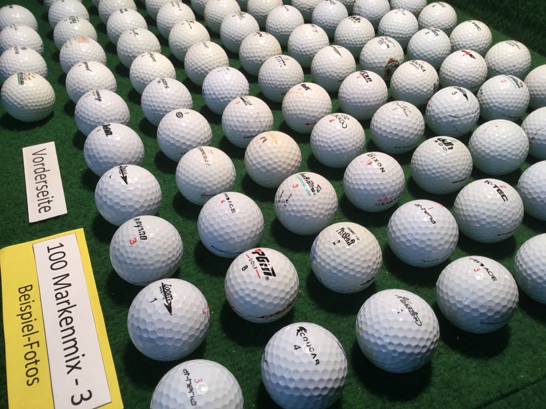 Palloni: 100 Golfbälle Markenmix (mittel) – Usato da Bergdietikon venduto da shimano4 2