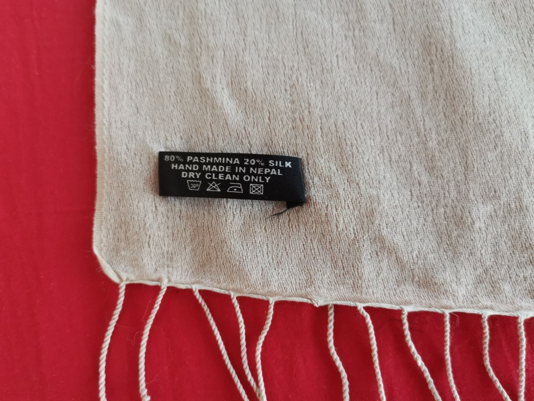 Foulard & Sciarpe: Châle beige clair – Usato da Courtepin venduto da mara_1808 2