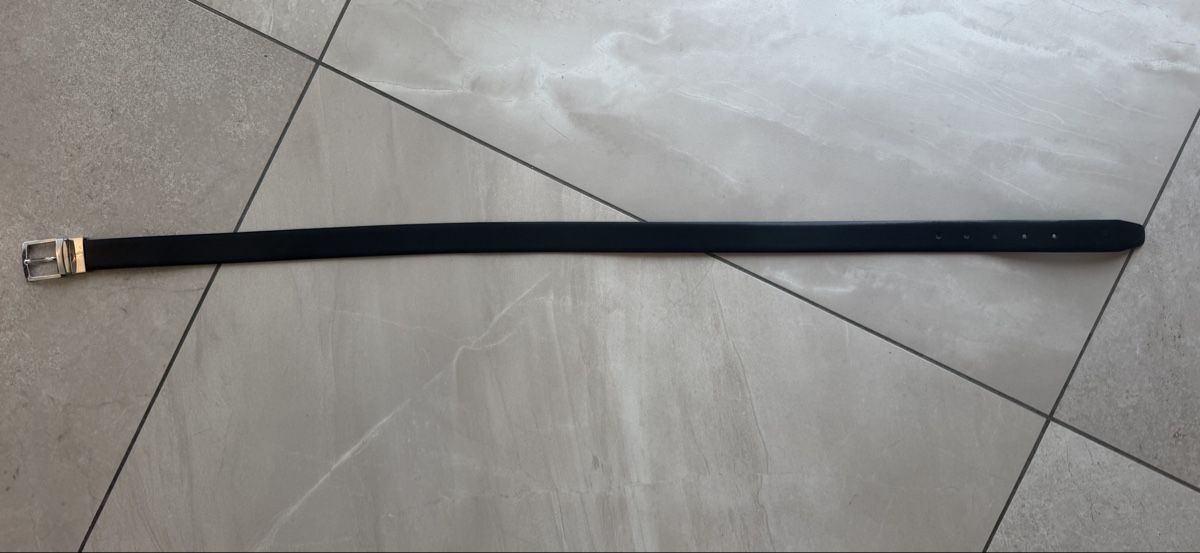 Navyboot Gürtel: Navyboot Wendegürtel Leder schwarz/dunkelbraun – Gebraucht aus Uzwil von Calla03 5