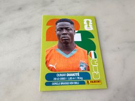 Panini FIFA Fussball WM 2026 Sticker Oumar Diakité CIV 20