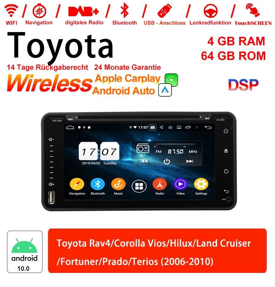 Autoradio: Android 10 Toyot Land Cruiser Autoradio – Nuovo e nell'imballaggio originale da Malans GR venduto da BUYBEST-Schweiz