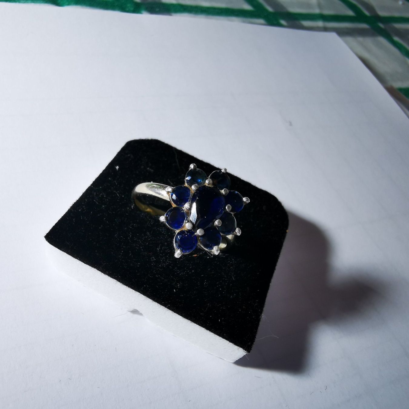 Anelli: Weisgold ring mit saphiren – Usato da Frauenfeld venduto da dimitri74 3