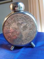 Vintage versilberter Cocktail Shaker, whs. Mexiko m.Rezepten