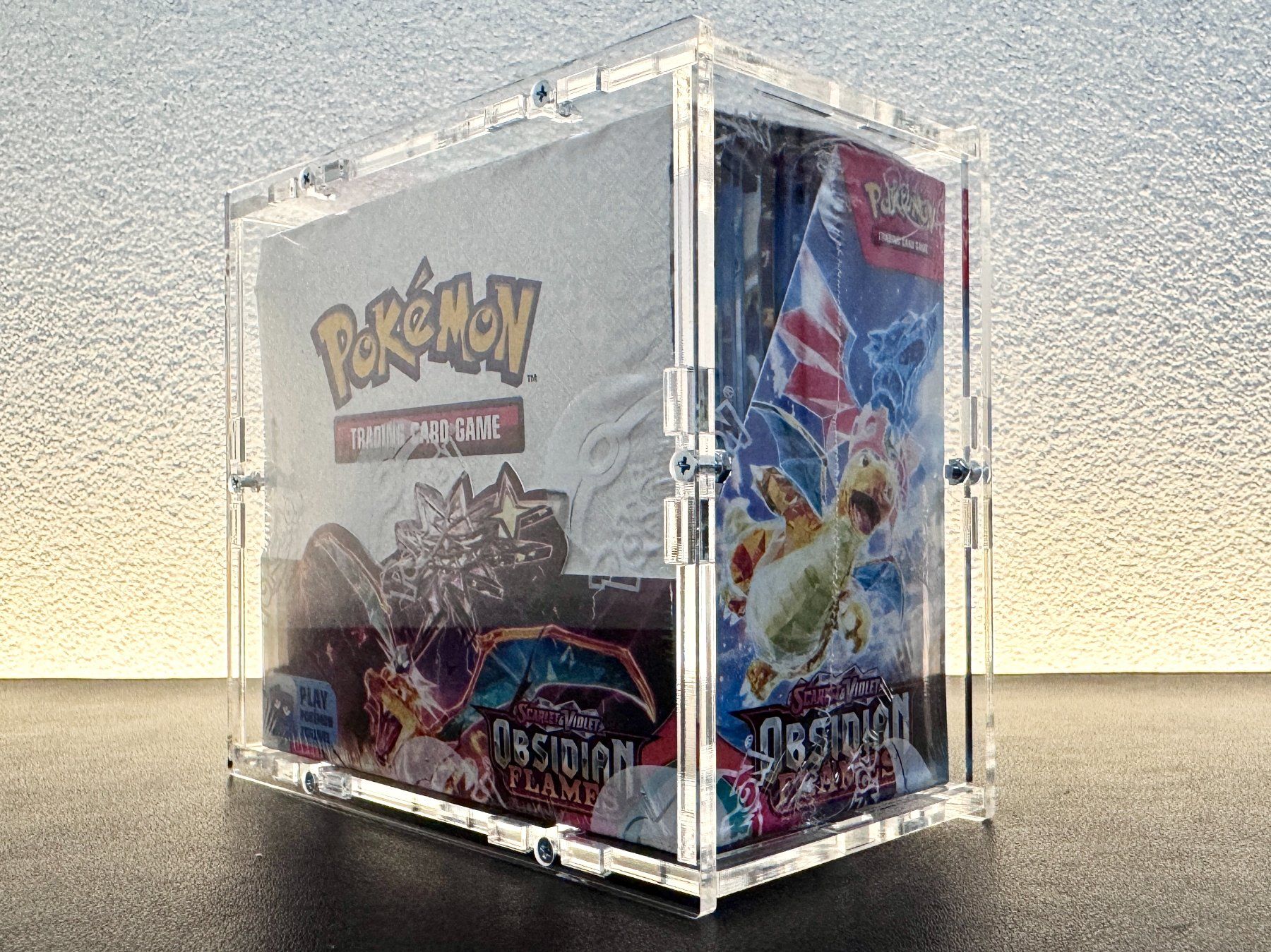 Pokémon Carte collezionabili: Pokémon Obsidian Flames Display EN OVP + Acrylbox – Nuovo e nell'imballaggio originale da Schlatt TG venduto da catch_up 2
