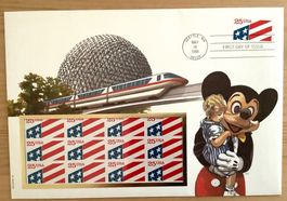 1990 USA FDC - Kleinbogen ** Grossbrief