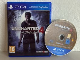 Uncharted 4 A Thief's End - PS4/PS5 Game