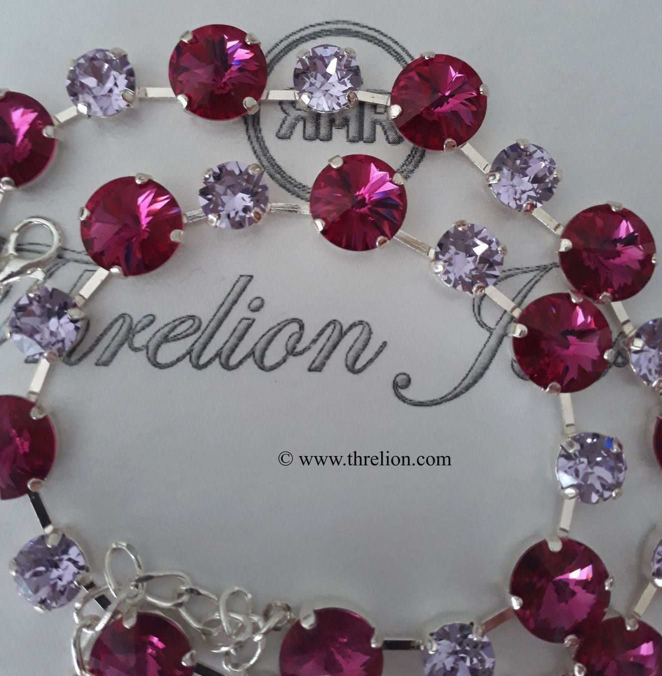 Ketten: Threlion Halskette mit  Kristallen – Neu und originalverpackt aus Riehen von Threlion 2