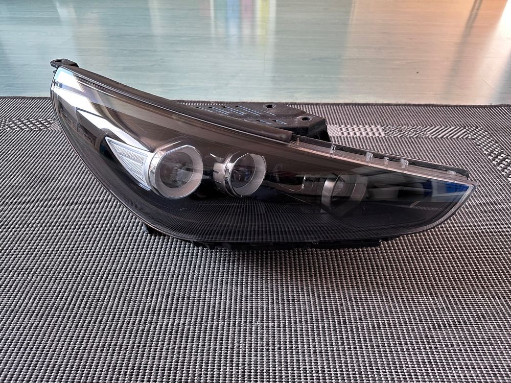 FUEISOF Für Hyundai I30 2017-2024 Fensterheber Schalterabdeckung Verkleidung Schalter Taste Panel Zubehör Kohlefaser-Stil 4 Stück