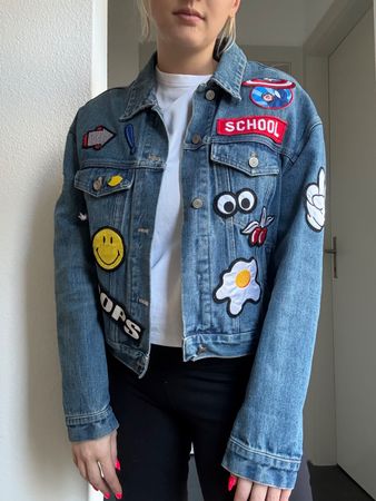 Jean Jacket with patches