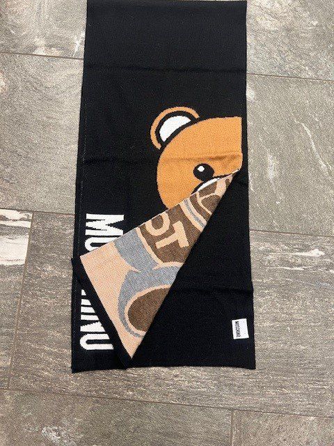 Moschino Foulard & Sciarpe: Moschino Teddyschal - schwarz - neu – Nuovo (secondo la descrizione) da Abtwil SG venduto da jac_2nrd 1