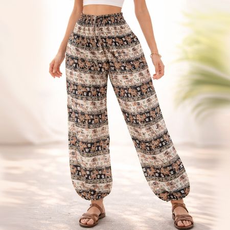 Haremshose Freizeithose Indien Hippie Goa Hose Psy Bunt ele