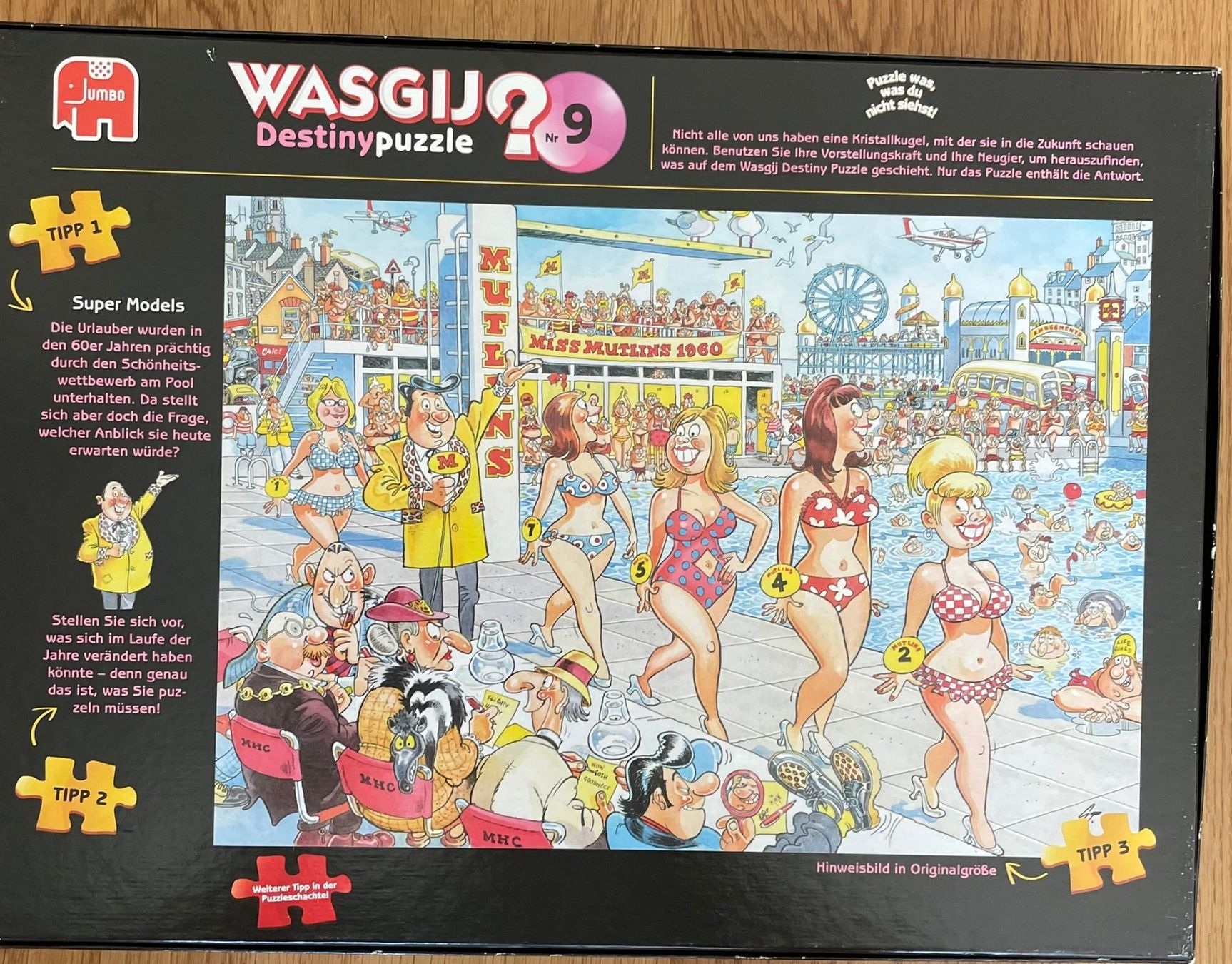 Wasgij Puzzle: Wasgij Destiny Puzzle 9 - Super Models – Usato da Horgen venduto da Gugga26 1