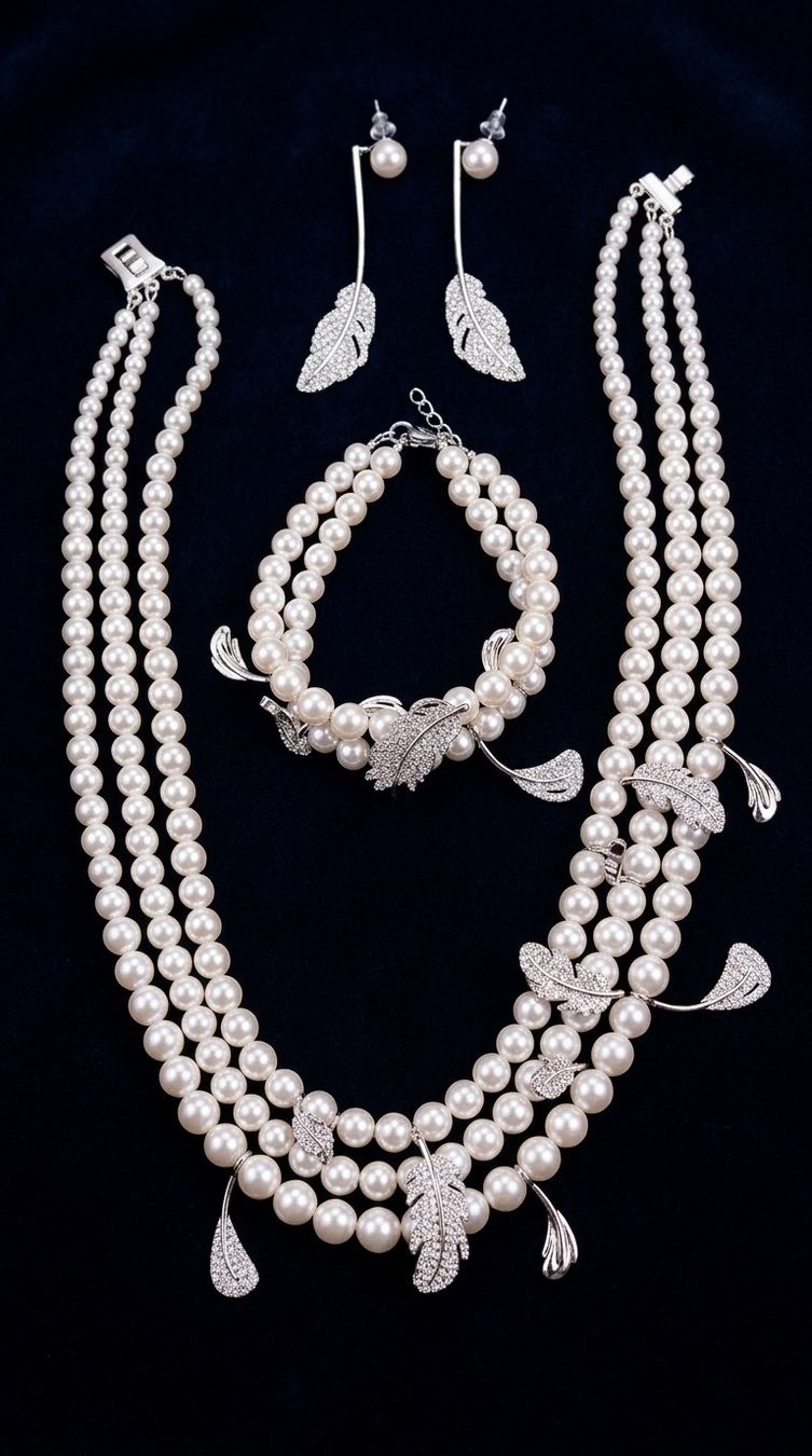 Autres bijoux: Parure Swanlight Élégance – Neuf avec emballage d'origine à St-Maurice par Sandrinette123