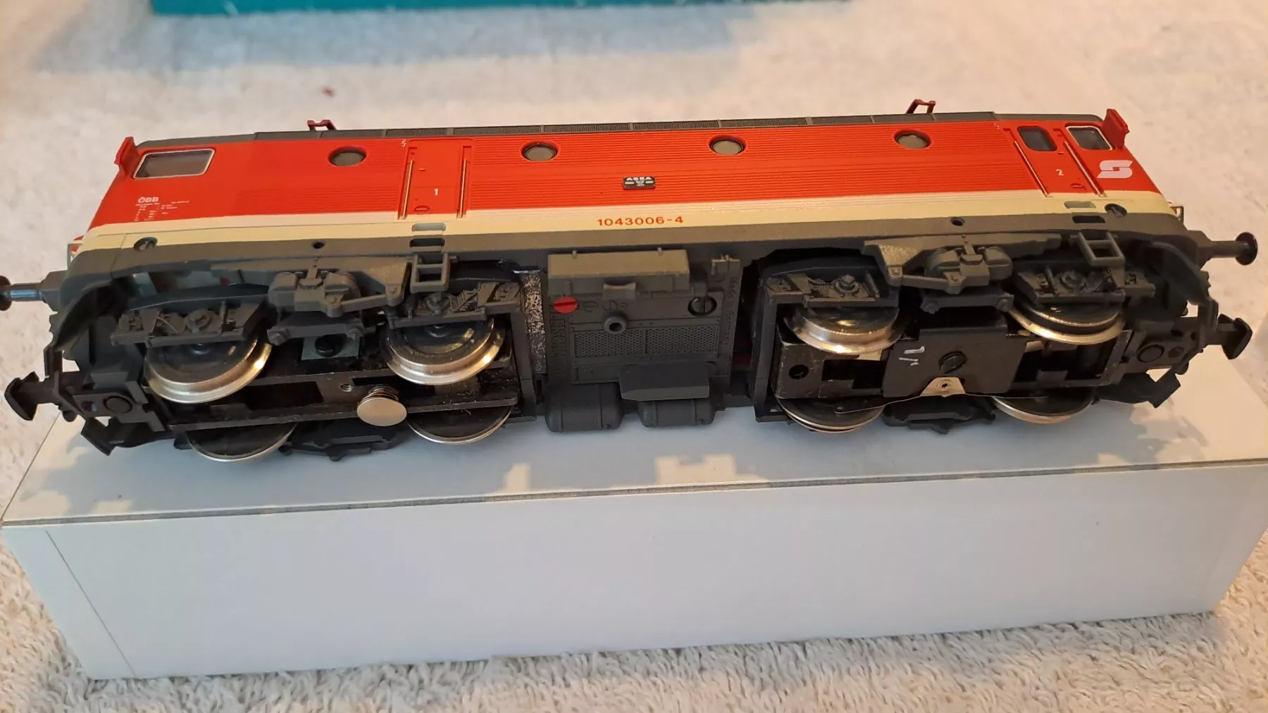 Fleischmann Modellini di ferrovie: Fleischmann öBB e-Lok Analog H0 GL – Usato da Winterthur venduto da Riebeli333 5