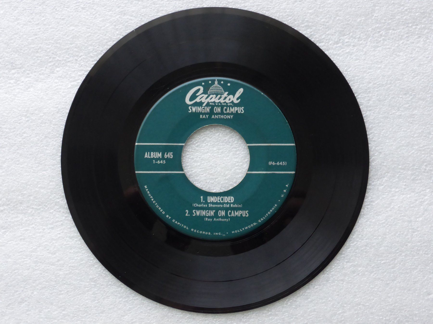 Vinyles: Vinyl Single  EP  RAY ANTHONY – D'occasion à Küssnacht am Rigi par Mondkinder 1