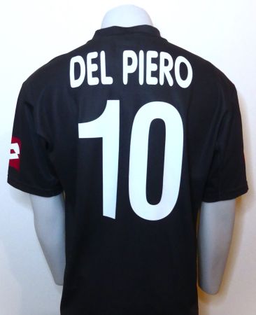 Away, Juventus 2001-02, Del Piero, maillot vintage football