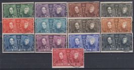 Belgien 1925: Serie 75 J. belgische Briefmarken