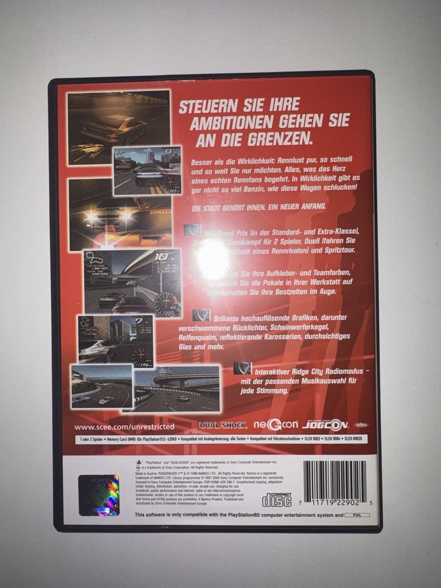 Sony Giochi: Ridge Racer V - PS2 - Top Zustand – Usato da Adliswil venduto da B_Kreb 2
