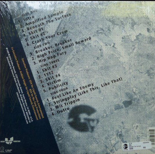 Dischi in vinile: GZA Beneath The Surface Vinyle Comme Neuf – Nuovo (secondo la descrizione) da St-Prex venduto da kro_7jxt 1