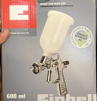 Aerografo Einhell con serbatoio superiore NUOVO.