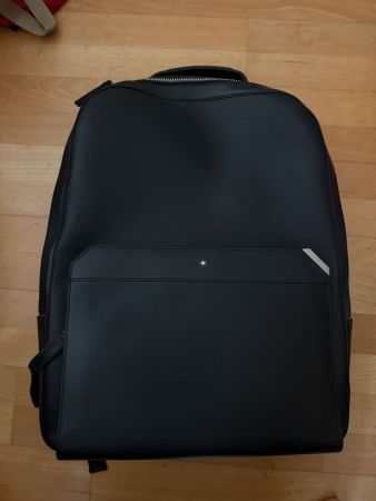 Montblanc Leder Rucksack schwarz neuwertig