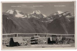 Hotel Jungfrau am Eggishorn, Terrasse, gelaufen 1920