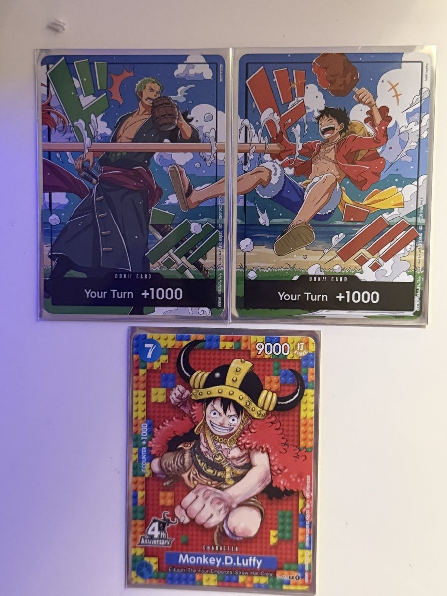 Bandai Cartes à collectionner: One Piece Karten: Monkey D. Luffy, Zoro – Neuf (Voir description) à Horgen par haz_8ldx