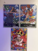 One Piece Karten: Monkey D. Luffy, Zoro