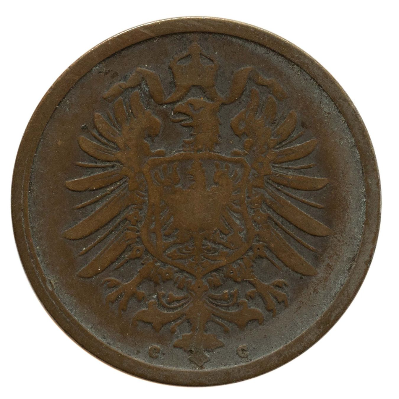 Tutti le monete: Deutschland Kaiserreich 2 Pfennig 1875 C – Usato da Rotkreuz venduto da num_6343 1