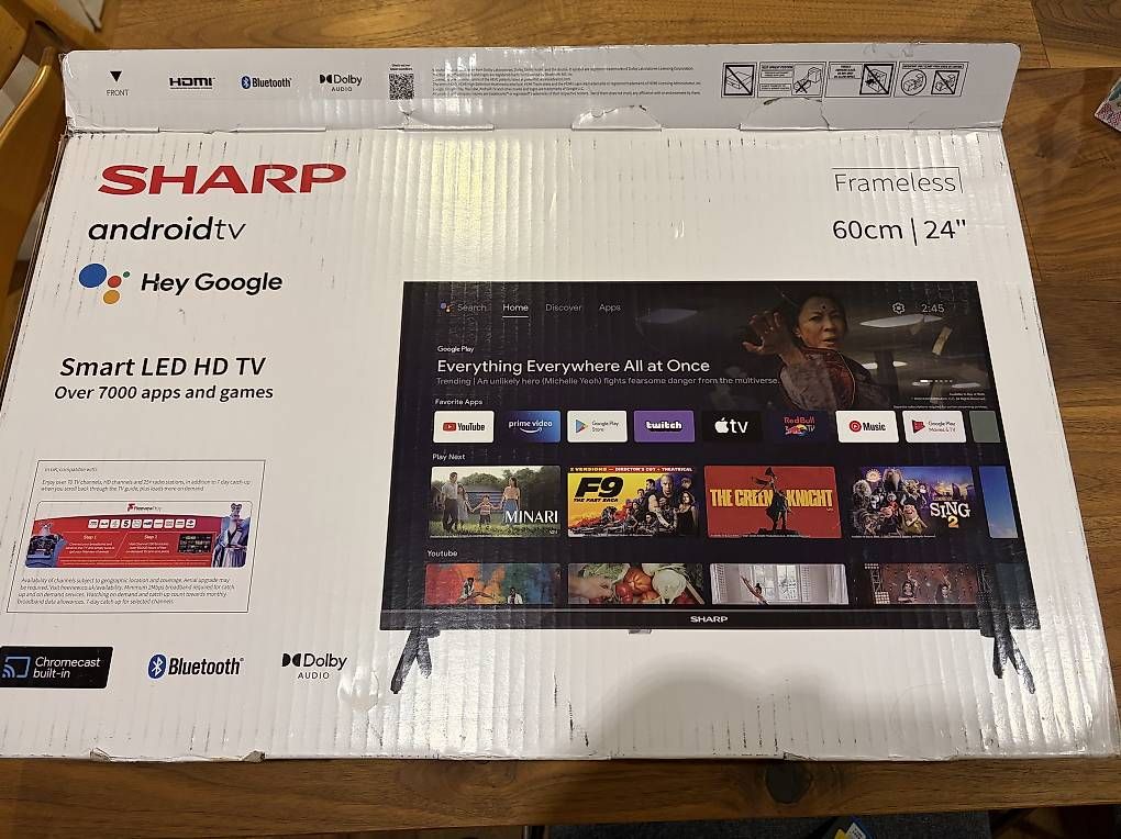 Televisori: SHARP HDTV 24 Zoll neuwertig – Nuovo e nell'imballaggio originale da St. Gallen venduto da nYa25 2