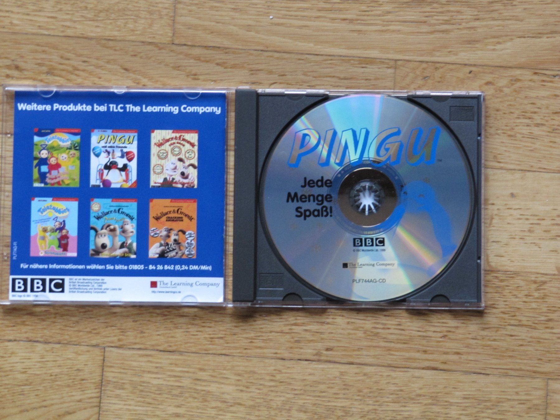 CD & DVD vergini: Kinder-CD-ROM: PINGU - The learning Company - Lernspiele – Usato da Würenlos venduto da AustralisZ 2