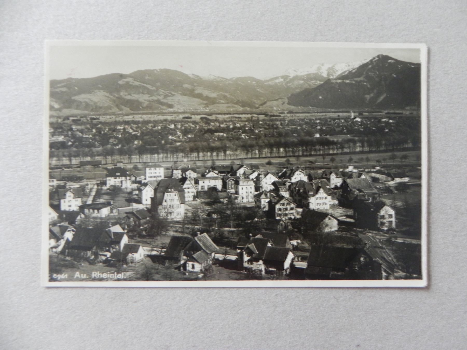 Ansichtskarten: Ansichtskarte Au St.Gallen SG 1940 bew. – Gebraucht aus Siebnen von krimsie