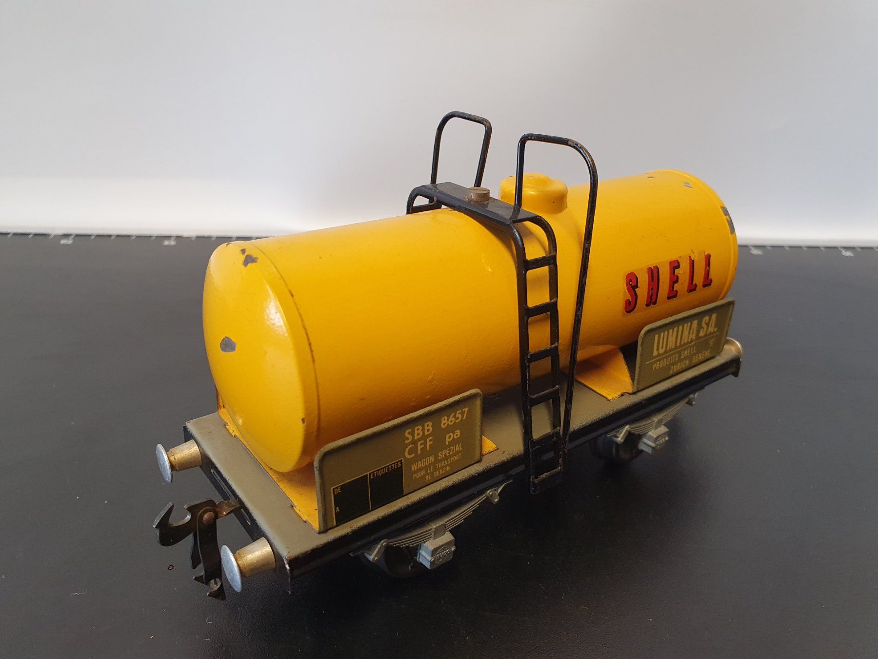 Buco Modellini di ferrovie: BUCO:0: SBB KESSELWAGEN SHELL GELB – Usato da Biglen venduto da taunus82 3