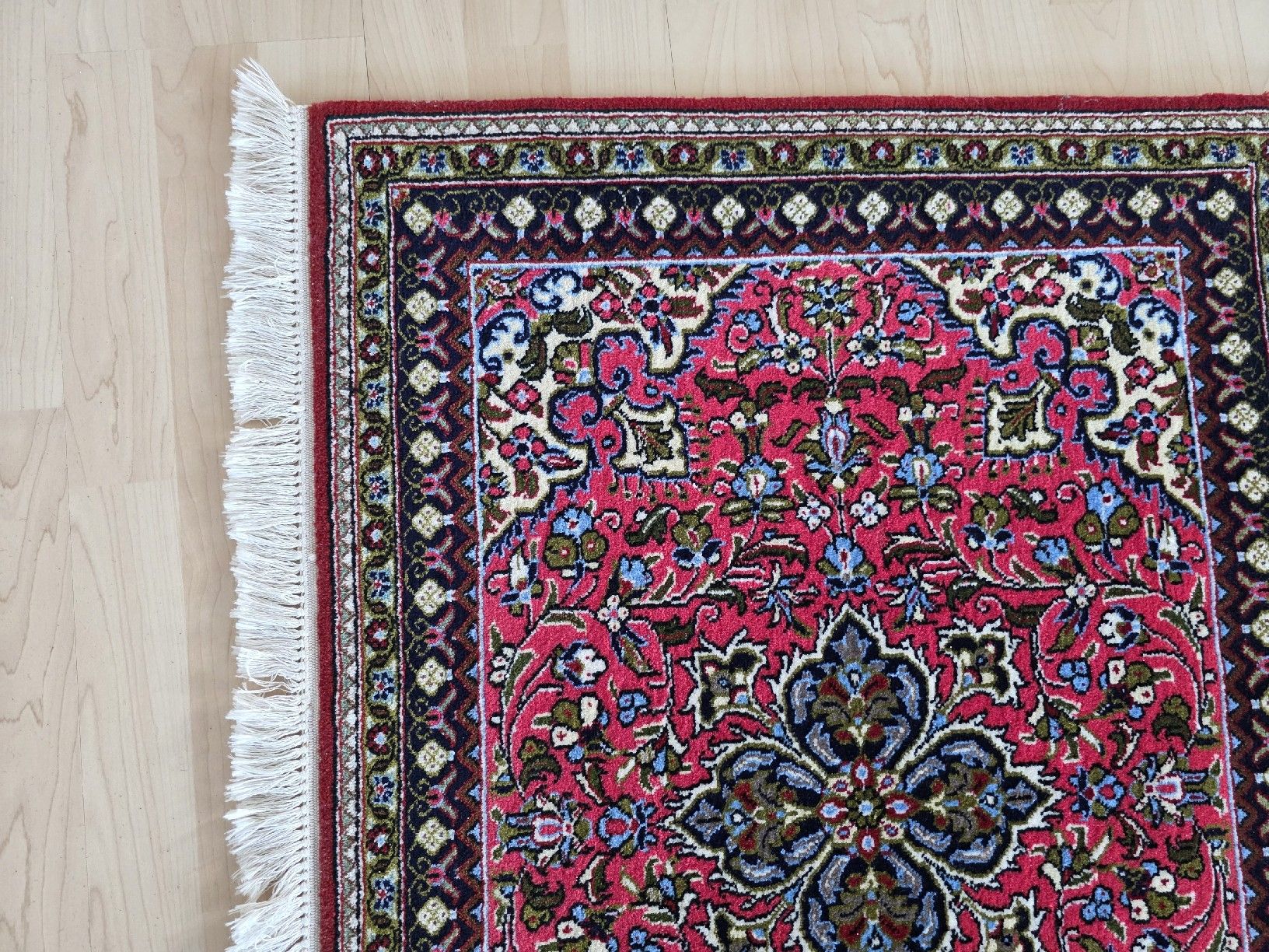 Tappeti: Roter Perserteppich, Orientteppich, vintage, 90x73 cm – Usato da Suhr venduto da andreas_2008 2